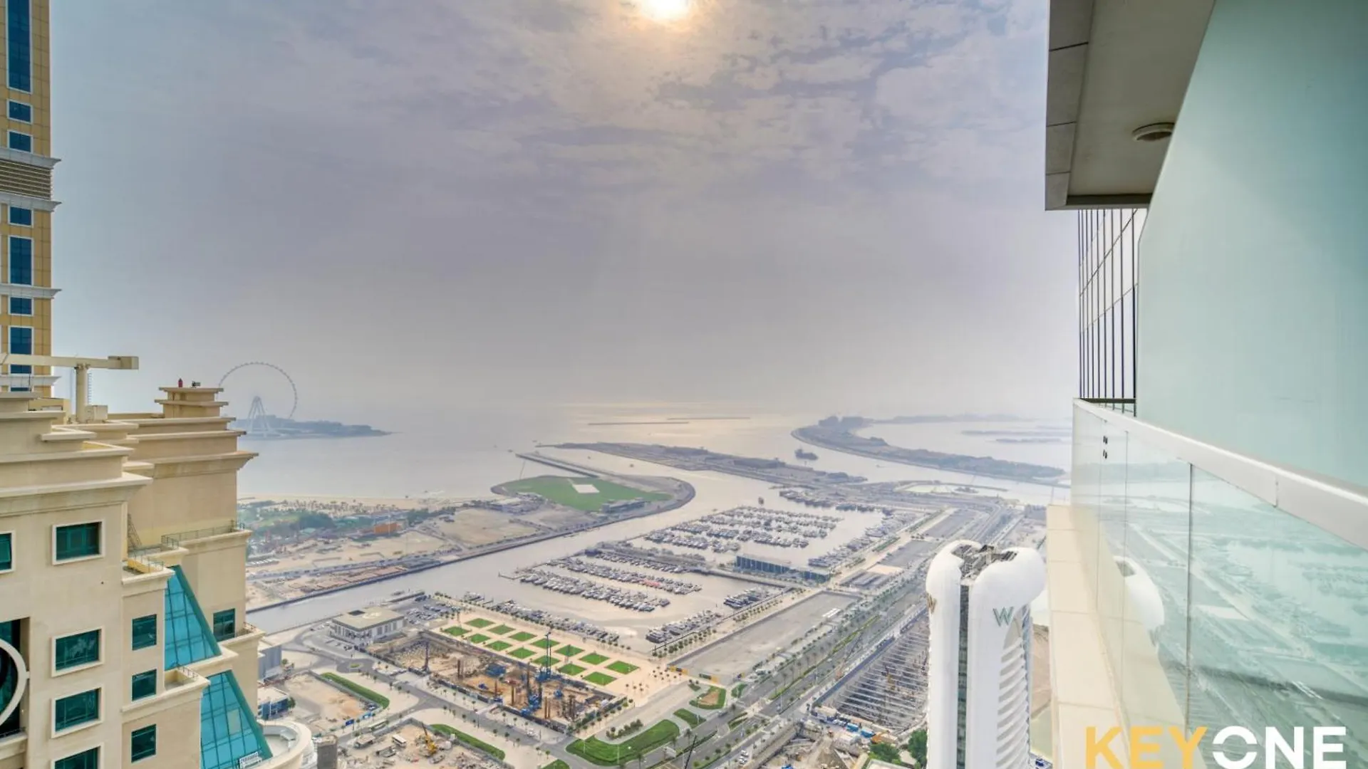 Captivating Sky & Sea Views In Two Bedroom Suite Dubaj 0*,